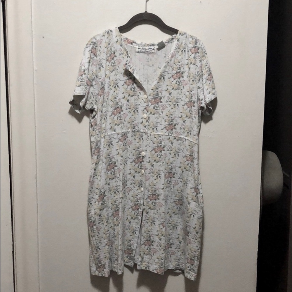 Vintage floral dress